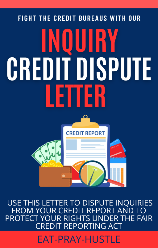 Inquiry- Credit Dispute Letter