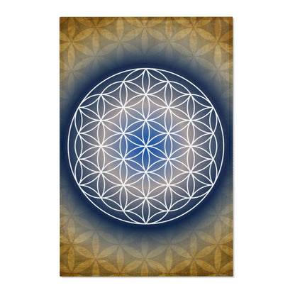 Flower of Life Area Rug For Office