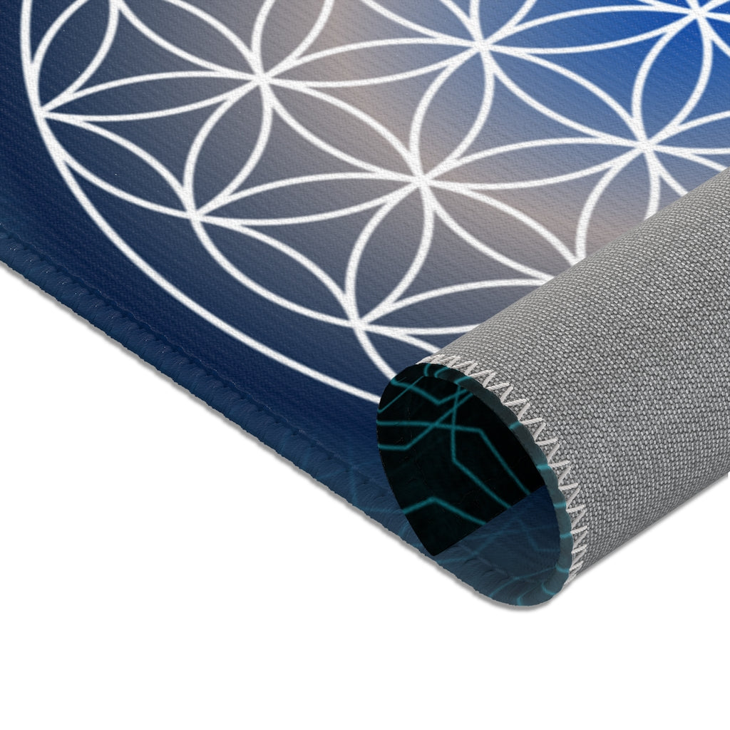 Flower of Life Area Rugs For Office