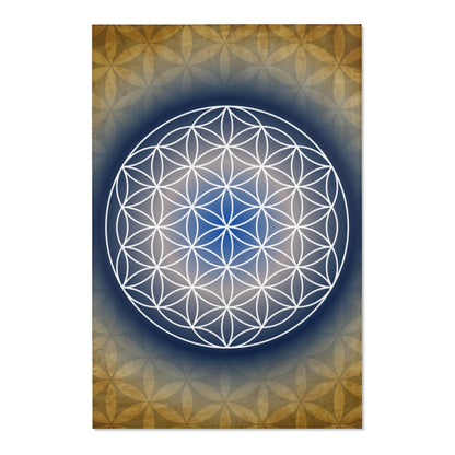 Flower of Life Area Rug For Office