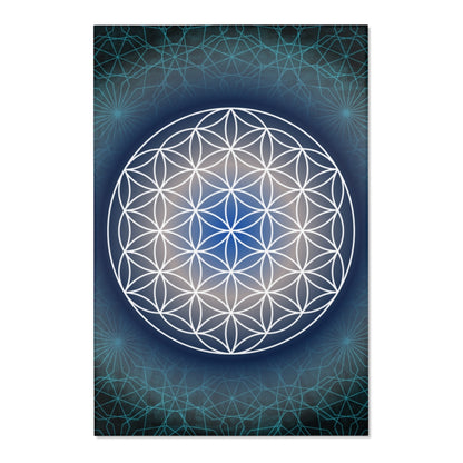 Flower of Life Area Rugs For Office