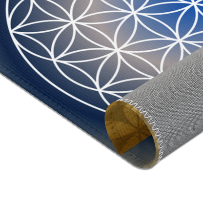 Flower of Life Area Rug For Office