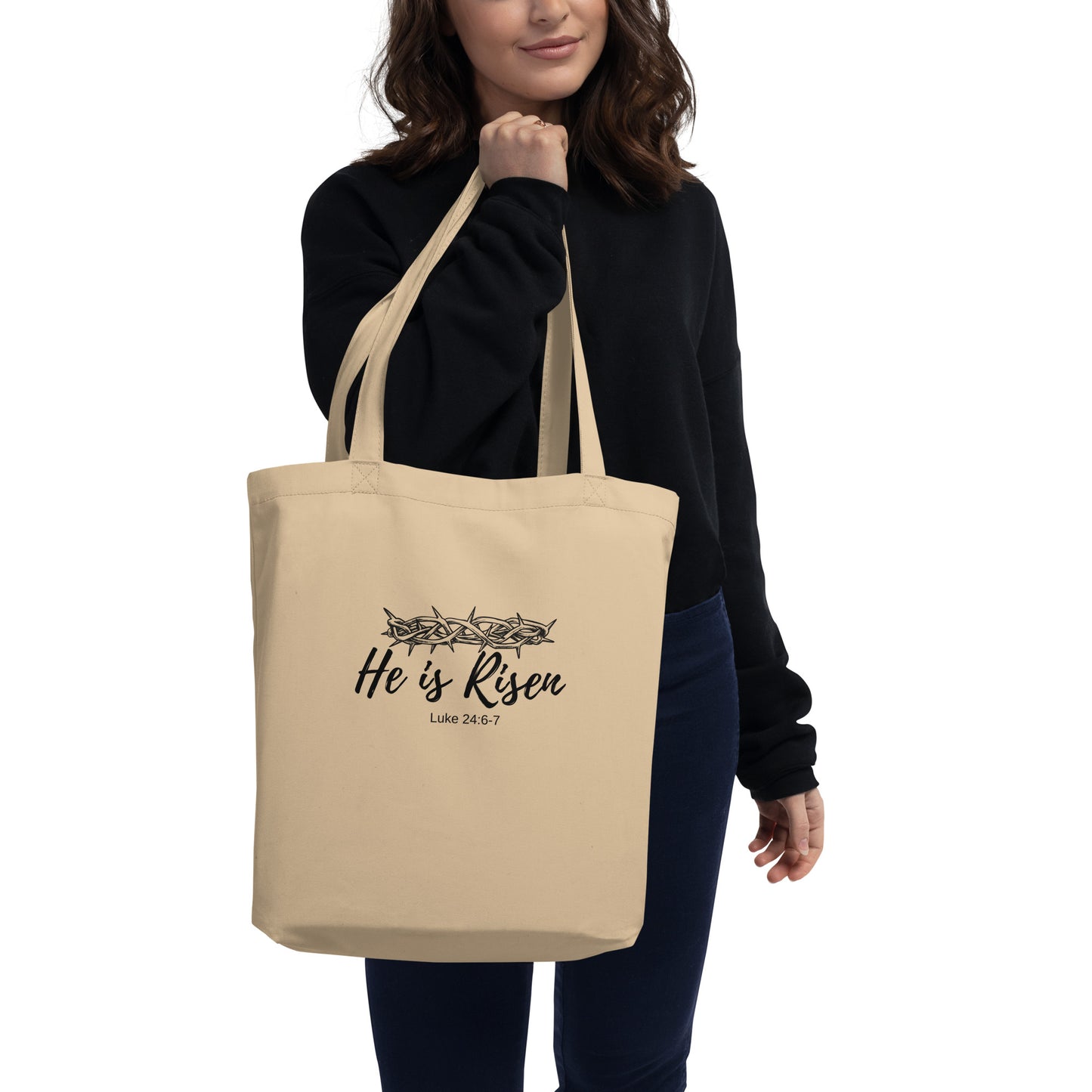 He is Risen _ Eco Tote Bag