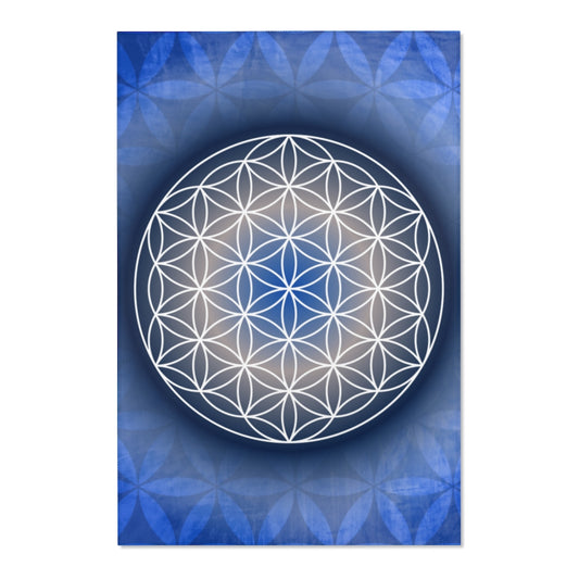 Flower of Life Area Rug For Office