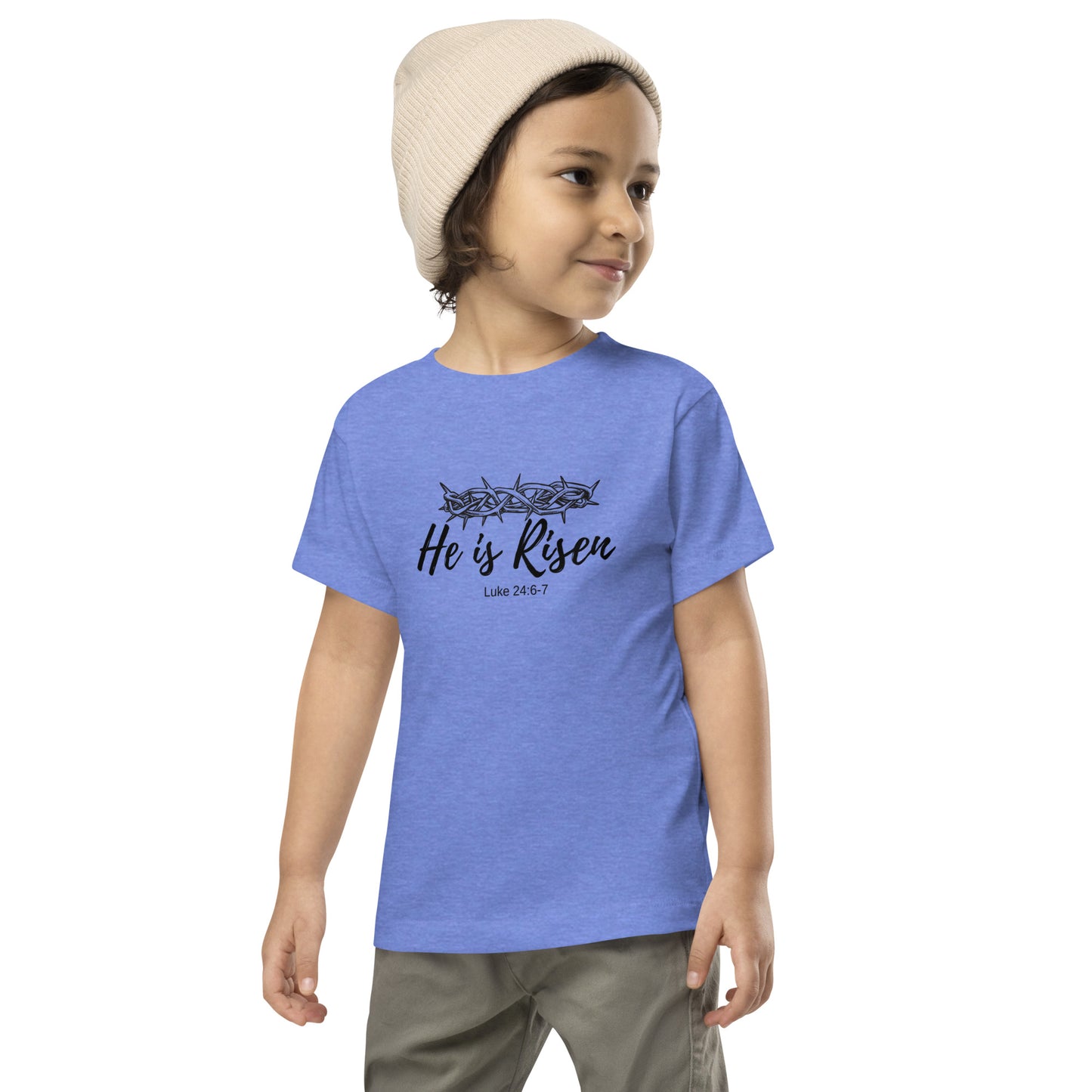 He is Risen _ Toddler Short Sleeve Tee