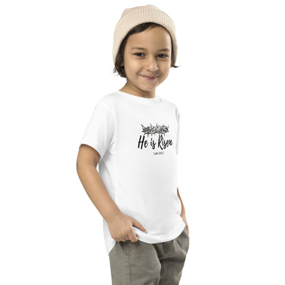 He is Risen _ Toddler Short Sleeve Tee