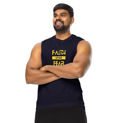 Faith over Fear Muscle Shirt